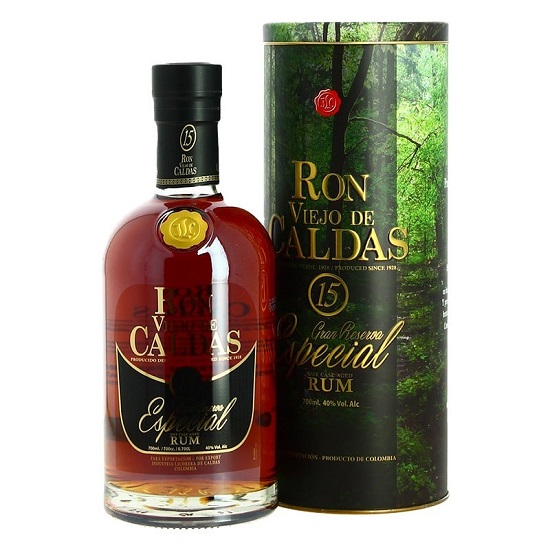 Rhum VIEJO DE CALDAS<br> 15 ans, 40°